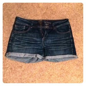 Denim shorts size 7/8